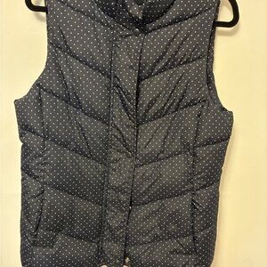 GAP Dark Blue Polka Dot Vest